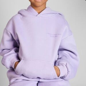 Kids Lavender Comfrt hoodie